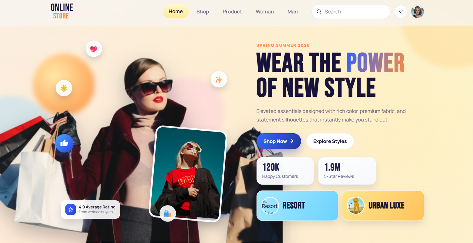Fashion E-Commerce preview